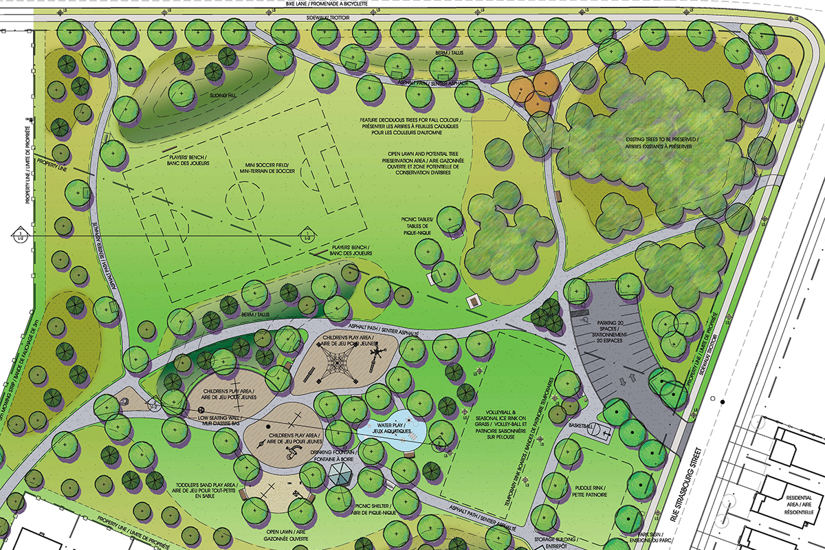 Ouellette Park concept plans – Stephen Blais, MPP